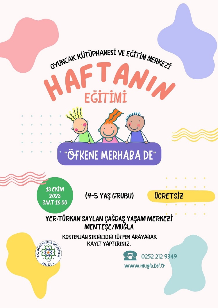 Haftanın Eğitimi "Öfkene Merhaba De"